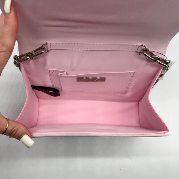 I.N.C. International Concepts Pink Dogwood Stone Flip Crossbody Bag - Picture 11 of 11